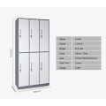 Factory direct steel gym changing room locker charging lockers 6 compartment